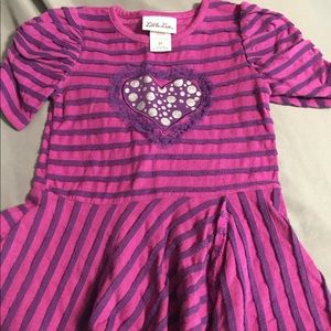 Girls purple dress